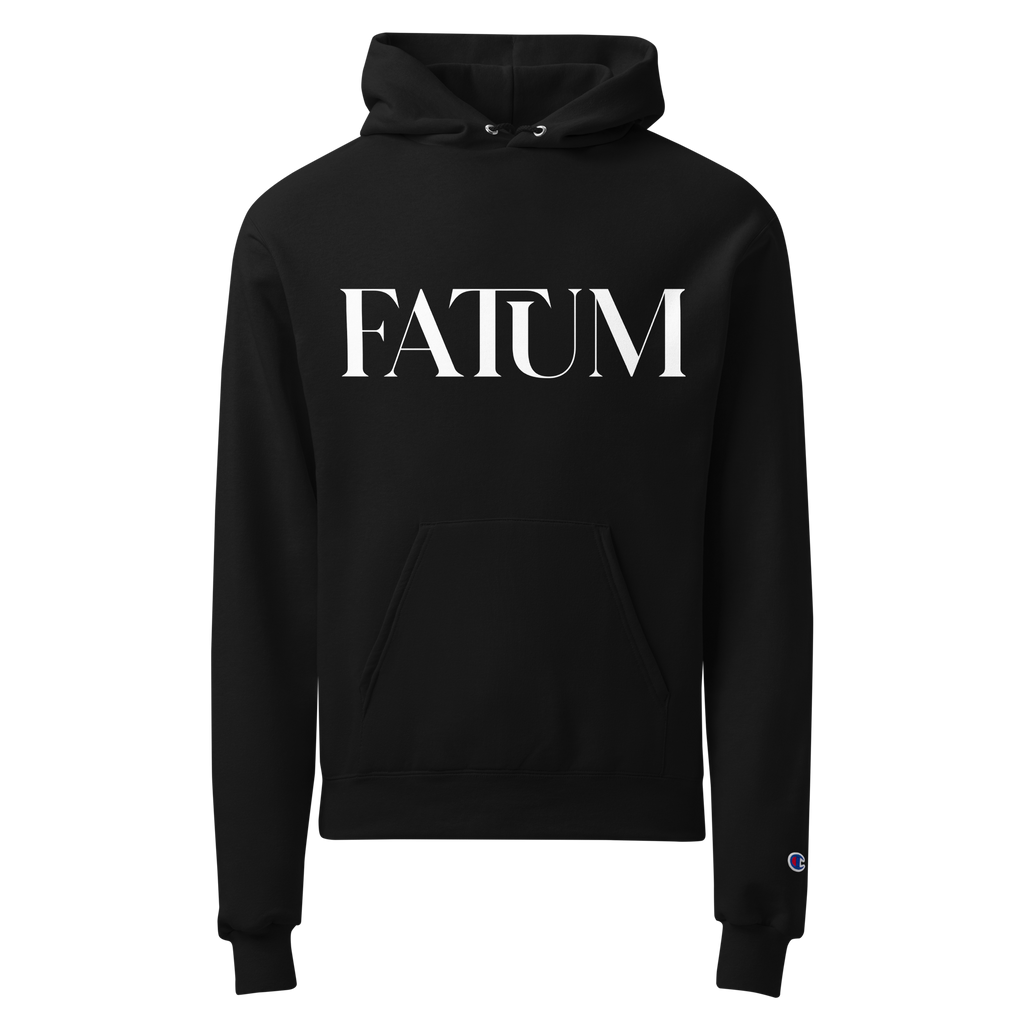 FATUM Unisex Champion Hoodie (White)