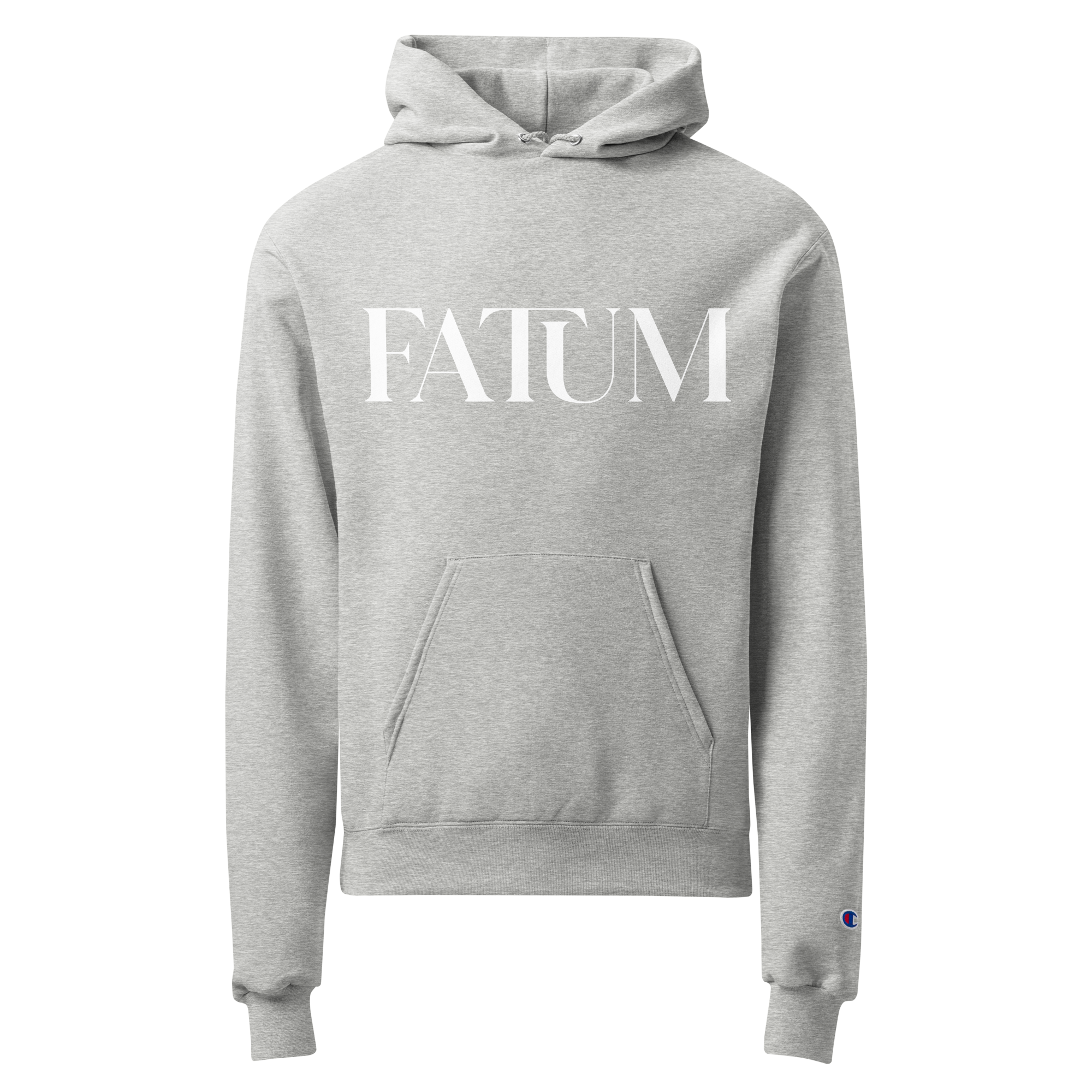 FATUM Unisex Champion Hoodie (White)