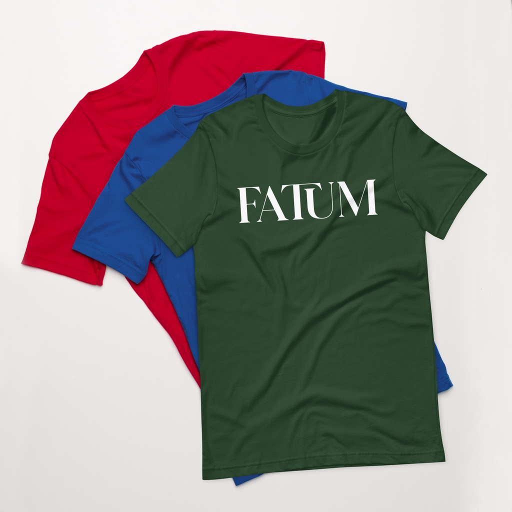 FATUM Unisex T-Shirt (White)