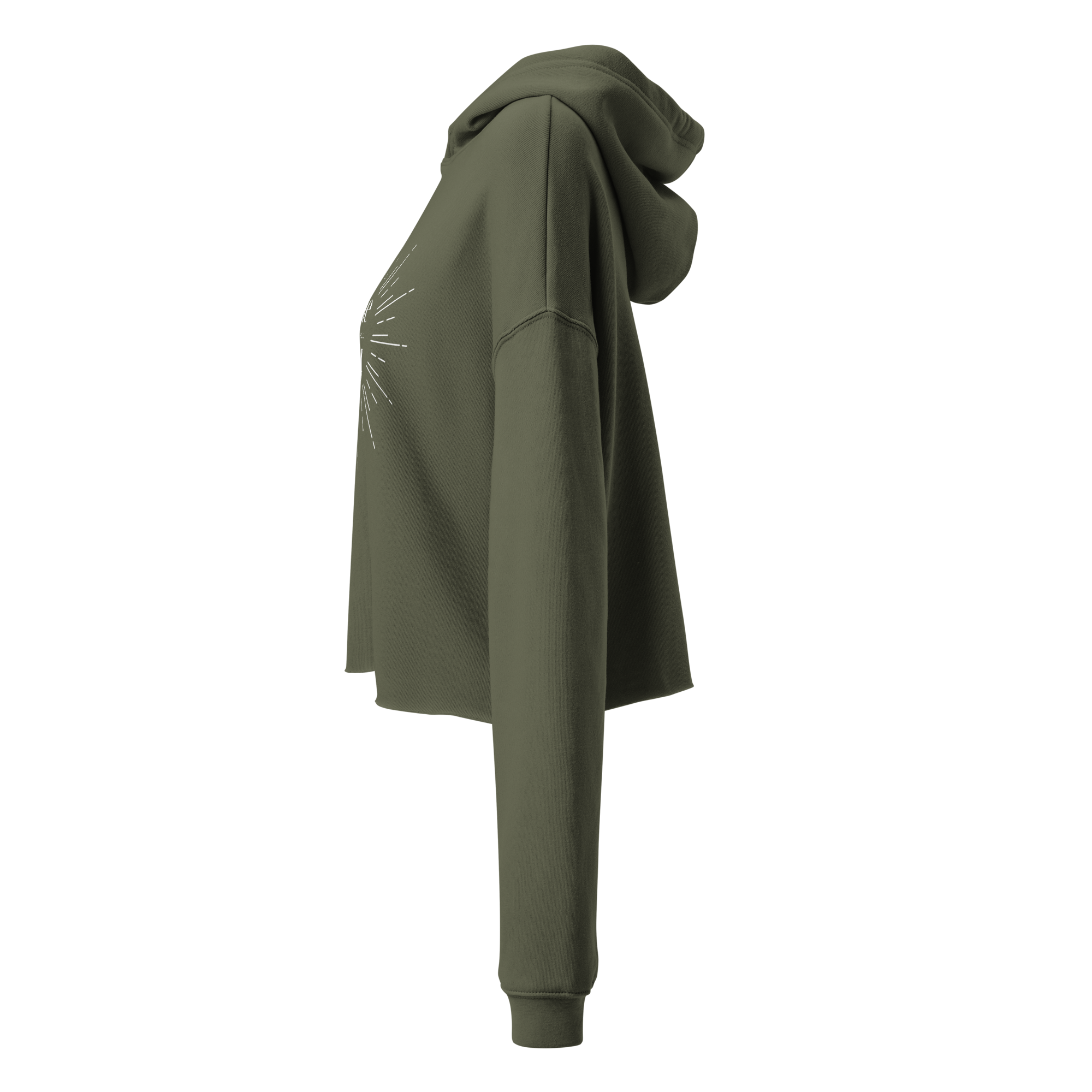 BURST Women’s Crop Hoodie
