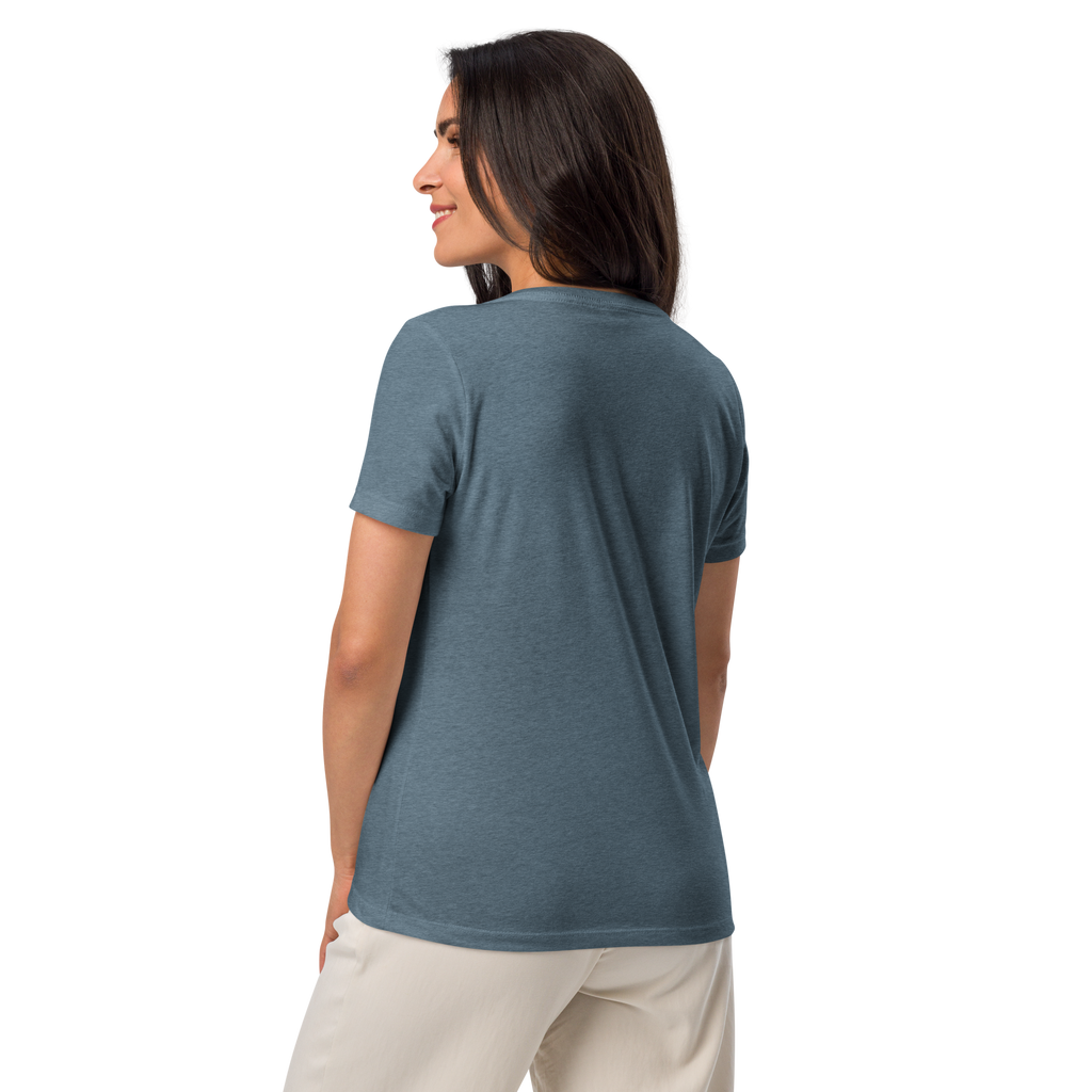 BURST Women’s Relaxed V-Neck T-Shirt