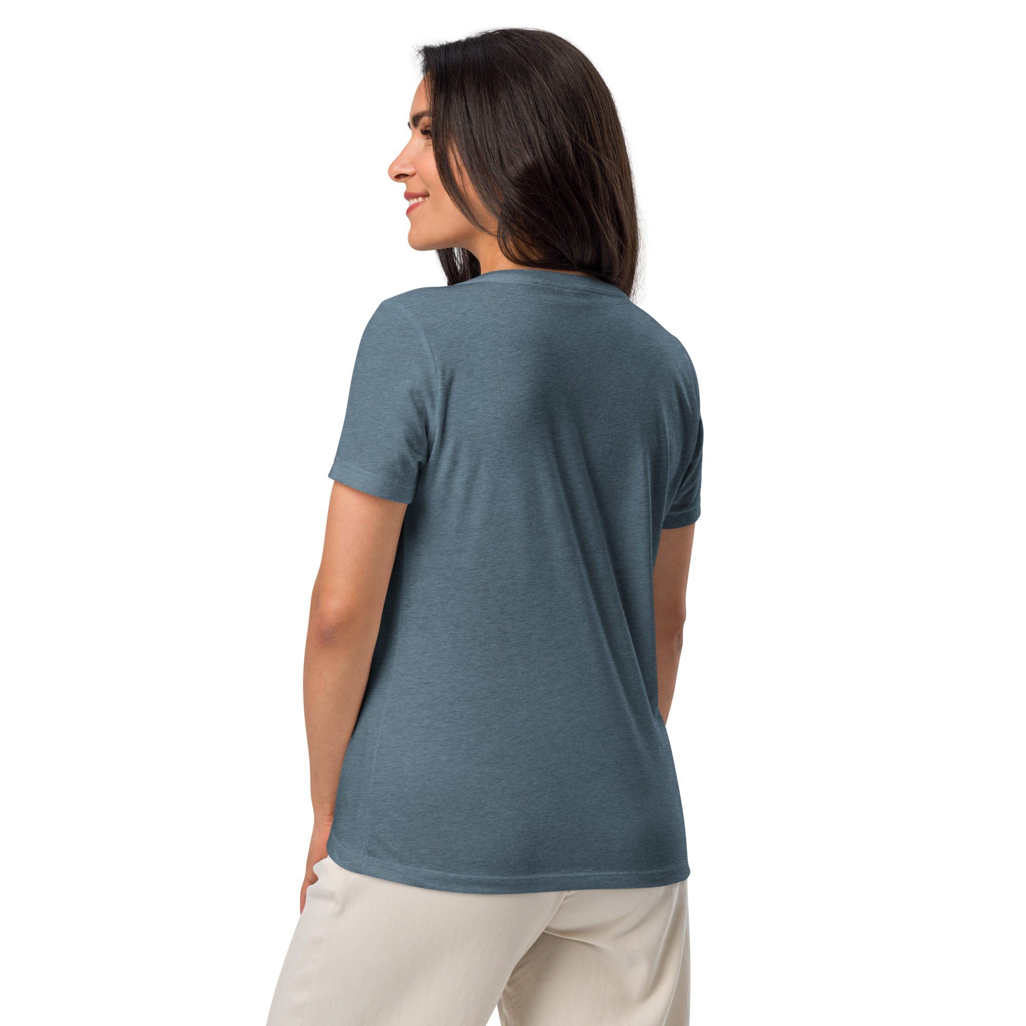 BURST Women’s Relaxed V-Neck T-Shirt