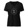 BURST Women’s Relaxed V-Neck T-Shirt